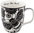Karma Gifts Black and White BOHO Mug, 16 oz, BEE