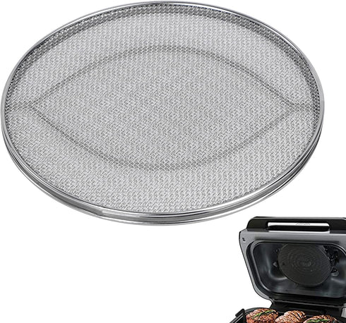 Splatter Shield for Ninja FG551 Foodi,Accessories for Ninja Foodi Smart XL 6-in-1 Indoor Grill,Stainless Steel Splatter Screen for Ninja FG551 Foodi,Dishwasher safe