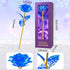 Colorful Blue Rose Flower Gifts for Her,Valentines Day Gifts,Rainbow Rose Flower Present with Gift Package Box Great Valentines Gift Idea for Women,Valentine's Day,Mom Gifts, Birthday, Anniversary