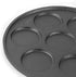 COMMERCIAL CHEF Cast Iron Pancake Pan, Silver Dollar Pancake Griddle, Easy to Clean & Heats Evenly, Makes 7 Mini Silver Dollar Pancakes