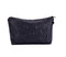 HOYOFO Stylish Makeup Pouch for Women Skull Make up Bag Small Cosmetic Bag for Purse, Black Skull (PU)