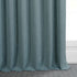 HPD Half Price Drapes BOCH-LN185-P Faux Linen Room Darkening Curtain (1 Panel) 50 X 84, BOCH-LN18537-84, Sea Thistle