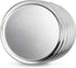 New Star Foodservice 51018 Restaurant-Grade Aluminum Pizza Pan, Baking Tray, Coupe Style, 10-Inch, Pack of 6