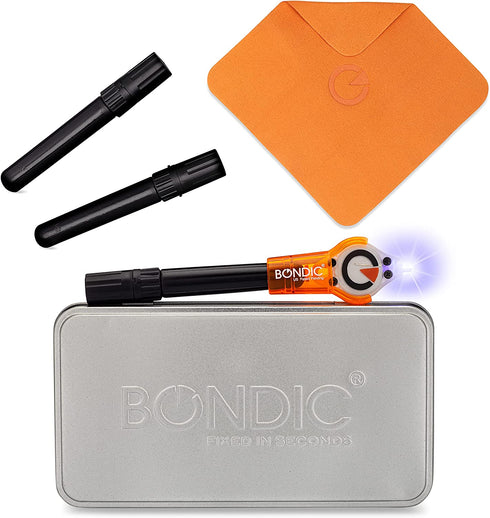 Bondic Pro UV Resin Kit Liquid Plastic Welding Kit, Super Glue, Plastic Repair for Home, Jewelry Glue Adhesive Epoxy Ultraviolet UV Glue for Glass Light