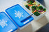Amuse- Stackable and Unbreakable Alaska Commercial Grade Food Container set with Lid- Made in Europe (Set of 3-67 oz. each)