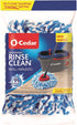 O-Cedar EasyWring RinseClean Spin Mop Microfiber Refill, Blue