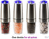 KSL Gravity Electric Salt and Pepper Grinder - Battery Operated Auto Mill, Automatic Shaker w/ Light