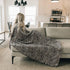 Graced Soft Luxuries Throw Blanket Fleece Minky Microfiber Soft Throw (Leopard, Throw 50" x 60")