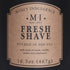Manly Indulgence Fresh Shave Candle With Notes of Musk, Vanilla, Amber and Cedarwood (16.5 Oz)