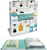 Recipe Binder, 8.5" x 9.5" 3 Ring Binder Organizer Set (with 50 Page Protectors, 100 4" x 6" Recipe Cards & 12 Category Divider Tabs) by Better Kitchen Products, Vintage Kitchen Design