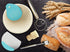 Professional Bread Proofing Basket Set - 6PCS 9inch Round Banneton Proofing Basket Kit with Stainless Steel Bread Lame & Danish Dough Whisk - Banneton Basket with Scraper & Cutter - Sourdough Bread Baking Supplies