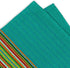 Simpli-Magic 79335 Kitchen Dish Towels, 16x27 Inches, Salsa Stripe, 8 Pack, Multi