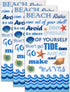100 Beach Rules Guest Napkins 3 Ply Disposable Paper Pack Nautical Coastal Seashell Starfish Sea Shore Summer Dinner Hand Napkin For Bathroom Gym Spa Party Wedding Bridal Baby Shower Decorative Towel