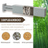 Bellsal Large Drawer Divider Bamboo (3.15 Tall 17.7-22.8 Long) Deep Kitchen Drawer Organizer for Clothes Dresser Bedroom Office Set of 4 Grey