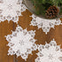 Heritage Lace Snowflake Doily, 9" Round, White, 4 Count
