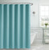 Creative Home Ideas Ombre Shower Curtain, 70 x 72, Aqua Solid