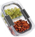 Rubbermaid Brilliance Food Storage Container, Salad and Snack Lunch Combo Kit, Clear, 9 Piece Set 1997843
