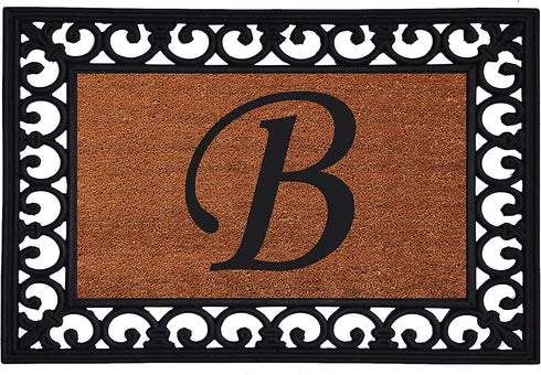 Calloway Mills 180041925B Monogram Insert Doormat 19" x 25" (Letter B)