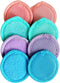 Microfiber Facial Scrubbers Reusable Makeup Remover Pads - Washable Reusable Cotton Pads - Cloth Cotton Rounds Acne Control Reusable Face Scrubber Pad For Cleansing & Face Exfoliator Pad (3 Per Pack)