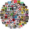 Funny Hard Hat Stickers 105 PCS, Waterproof Vinyl Decals for Tool Box Helmet Hood Hardhat, Patriotic Sticker for Men Adults, Mechanics, Welders, Construction, Union, Military, Electrician, Oilfield