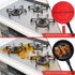 Splatter Screen for Frying Pan 11 3/4-Inch - Grease Splatter Guard - Foldable Splatter Screen Strainer - Bacon Silicone Splatter Screen with Folding Handle - Oil Screen for Skillet - Fry Splash Guard