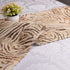 Zebra Home Dining Table Runners for Kitchen Table(Gold, 14"X72"/1PC)