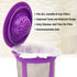 K Cup Filters - Pack of 300 - Fits With All Reusable Coffee Pods - Compostable and Disposable Coffee Filters for Keurig Single Cup by Delibru
