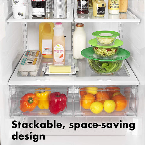 OXO Good Grips 3 Piece Reusable Silicone Lid and Splatter Guard Set, Green, (S, M, & L - 3 Piece Set)