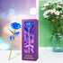 Colorful Blue Rose Flower Gifts for Her,Valentines Day Gifts,Rainbow Rose Flower Present with Gift Package Box Great Valentines Gift Idea for Women,Valentine's Day,Mom Gifts, Birthday, Anniversary