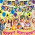 Seven Deadly Sins Birthday Party Decorations,Anime Manga Themed Party Supplies set for Boys Girls with Happy Birthday Banner,Cake Topper,Cupcake Toppers,Balloons,Stickers