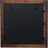 Gallery Solutions 17FW1481 Wall Mount Double Mat Picture Frame, 8" x 8" With Mat or 12" x 12" Without Mat, Walnut