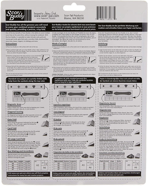 Scor-Pal 24 by 19cm Scor-Buddy Scoring Board, Mini