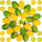 Fake Lemons Limes and Slices Set - 36 Kit Decoration Faux Citrus Fake Fruit - Artificial Lemons Fruit Decorations for Kitchen Home Office Weddings Table Centerpiece Party Tree Lemon Decor for Kitchen