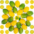 Fake Lemons Limes and Slices Set - 36 Kit Decoration Faux Citrus Fake Fruit - Artificial Lemons Fruit Decorations for Kitchen Home Office Weddings Table Centerpiece Party Tree Lemon Decor for Kitchen