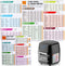 Pressure Cooker Accessories - Insta Pot Cheat Sheet Magnet Set - Instant Pot Times Cookbook
