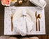 DII Polka Dot Kitchen Collection, Napkins, 18x18, White/Metallic Silver, 4 Piece