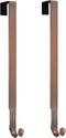 Haute Decor Adjustable Length Wreath Hook and Hanger - 2PACK- Oil Rubbed Bronze - Holds up to 20 lbs.