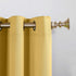 Sun Zero Barrow Energy Efficient Grommet Curtain Single Panel, 54" x 95", Flax