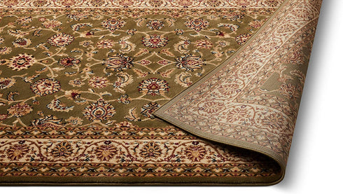 Well Woven Barclay Sarouk Green Traditional Area Rug 2'3" X 7'3" Runner
