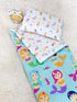 Wildkin Kids Microfiber Sleeping Bag for Boys and Girls, Includes Pillow Case and Stuff Sack, Perfect Size for Slumber Parties, Camping and Overnight Travel, BPA-free, Olive Kids (Mermaids)