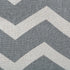 DII Polyester Container with Handles, Chevron Storage Bin, Large, Gray