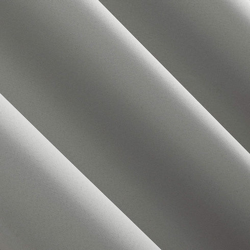 Sun Zero Soho 2-pack Blackout Energy Efficient Grommet Curtain Panel Pair, 54" x 108", Silver