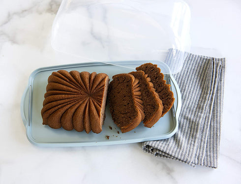 Nordic Ware Loaf Cake Keeper, Blue