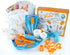The Sneaky Chef Kids Baking and Cooking Set 37 Piece BPA Free, Child-Safe Essential Junior Utensils, Cooking Protection, Storage Case, Cookie Cutters, and 7 Healthy Recipe Cards - Ages 6+ Years