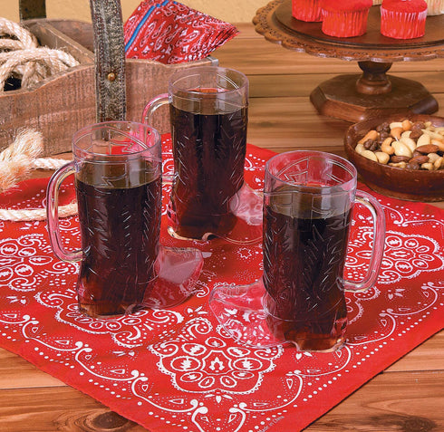 Cowboy Boot Shot Glass & Cups (12 Shot Glasses & 2 Big Mug 17oz) Hard Plastic, Cowboy Party Decorations Supplies, Nashville Bachelorette Party, Cowgirl Themed Birthday Adult Kid by 4E's Novelty