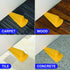 Giant Foot Door Stop, Heavy Duty No Slip, Doors Up to 2" Clearance, Yellow