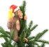 Tree Buddees King Kong Climbing The Tree Funny Christmas Tree Topper - Large 10"