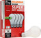 SYLVANIA Halogen A19 Light Bulb, 9W=60W Equivalent, E26 Medium Base, 600 Lumens, 100 CRI, 2700K Soft White - 4 Pack (50005)