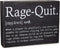 Bella Rosa Home Gamer Room Decor - Gaming Accessories for Game Room - Rage Quit Gifts Video Wall Art - Teen Boy Gifts for Boyfriend