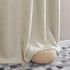 jinchan Linen Textured 72 inch Long Room Darkening Greyish Beige Curtains for Bedroom Light Reducing & Thermal Insulating Curtain Panel One Panel